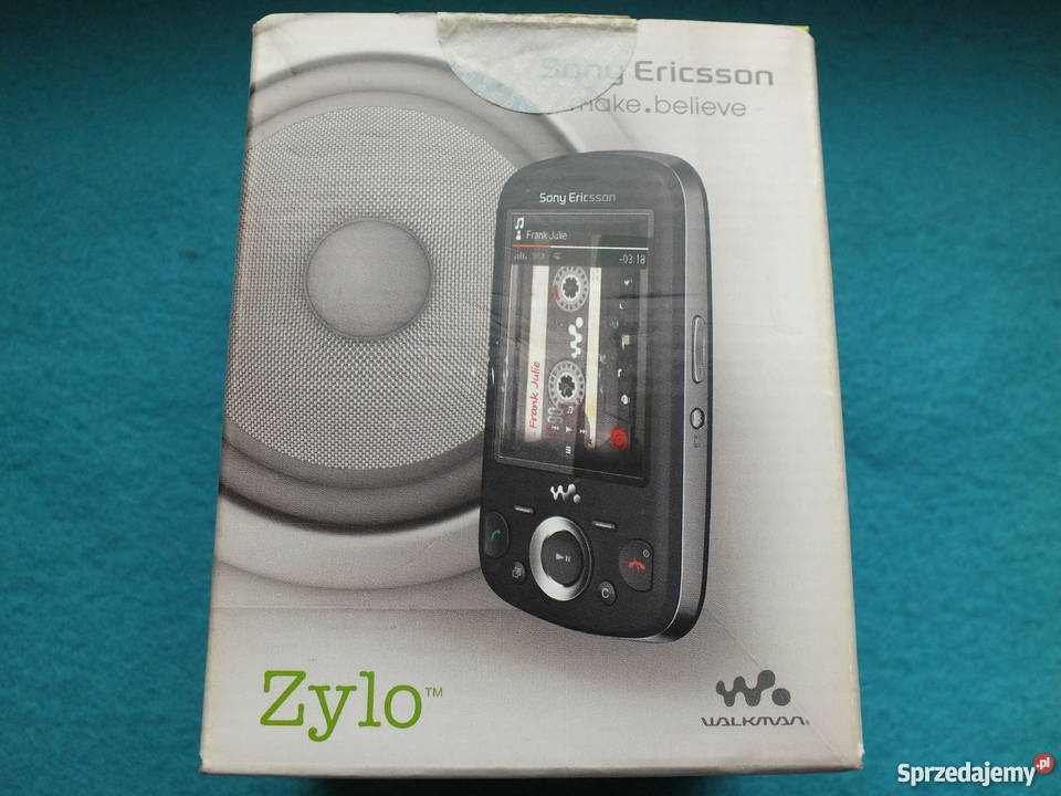 Oryginalny karon pudełko instrukcja Sony Żary