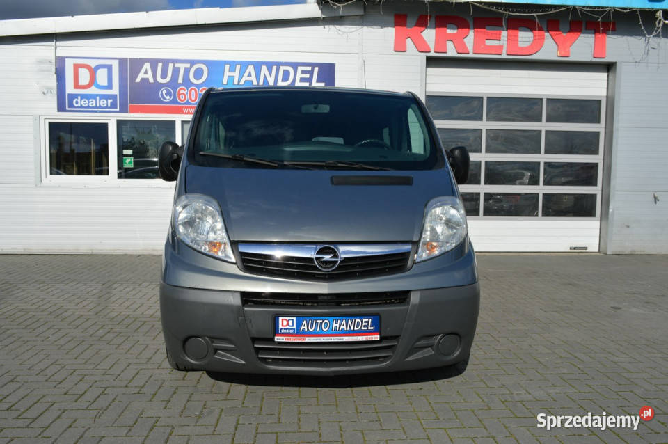 Opel Vivaro 20 CDTI LONG 6osobób Brygadówka ABS
