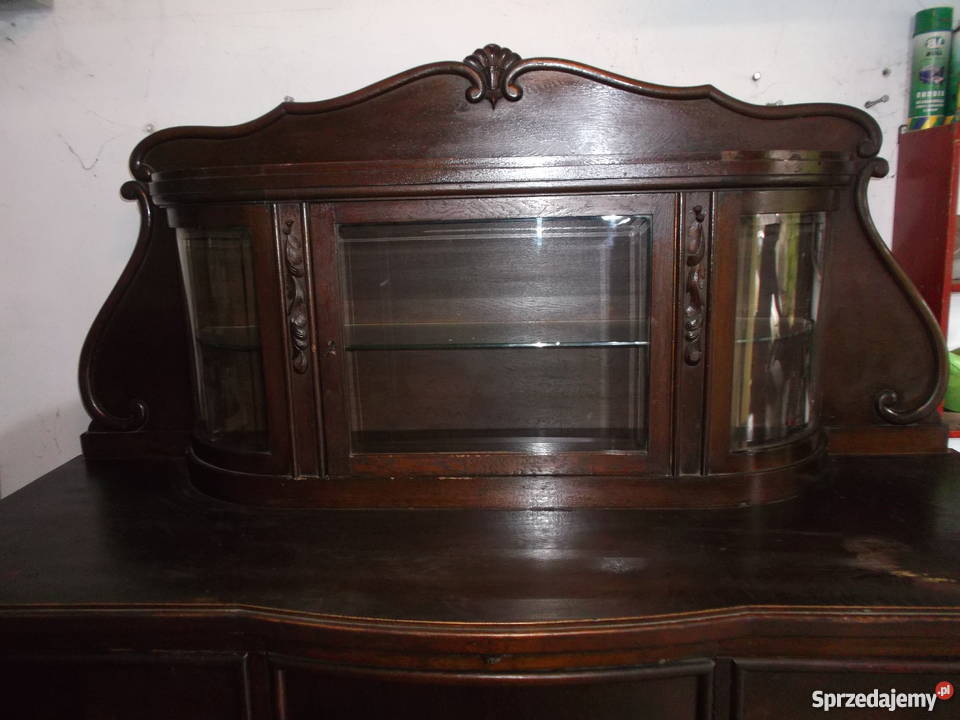 Stara nie zniszczona komoda z nadstawką Kluczbork