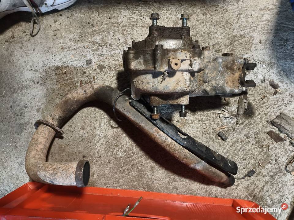 Quad Yamaha kodiak 400 4x4 na części Motocykle na części Iskrzynia