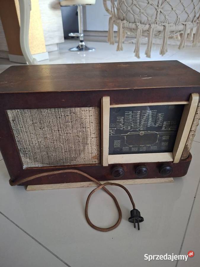 Radio antyk lampowe poniemieckie Nowa Sól