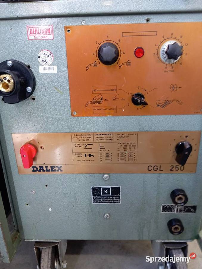 Migomat Niemiecki Dalex 250A uzw miedziane kpl Bychawa