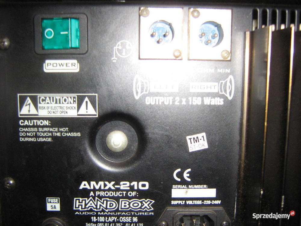 Nagłośnienie estradowe HANDBOX