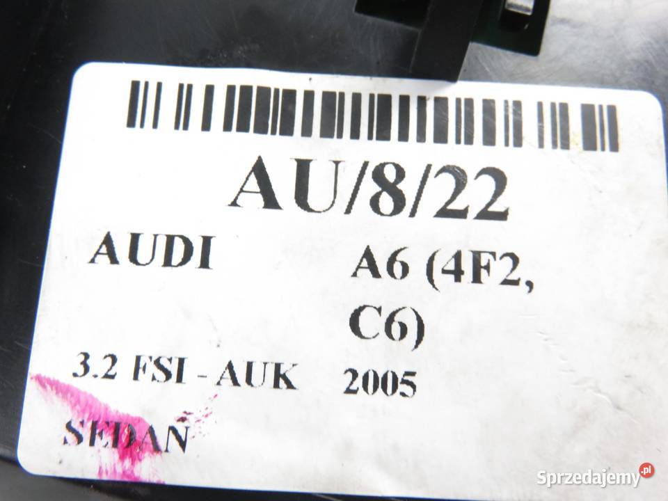 LICZNIK AUDI A6 4F2 C6 32 FSI AUK 4F0920950K osobowe