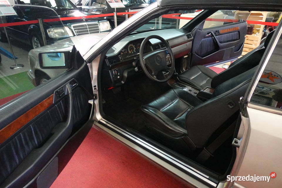 Mercedes A124 Cabrio 32 benzyna Super Baza Na Zgierz