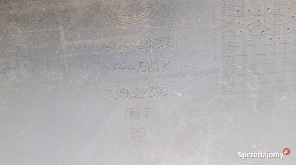 FIAT 500L SPOJLER DOKLADKA ZDERZAK PRZÓD sprzedam
