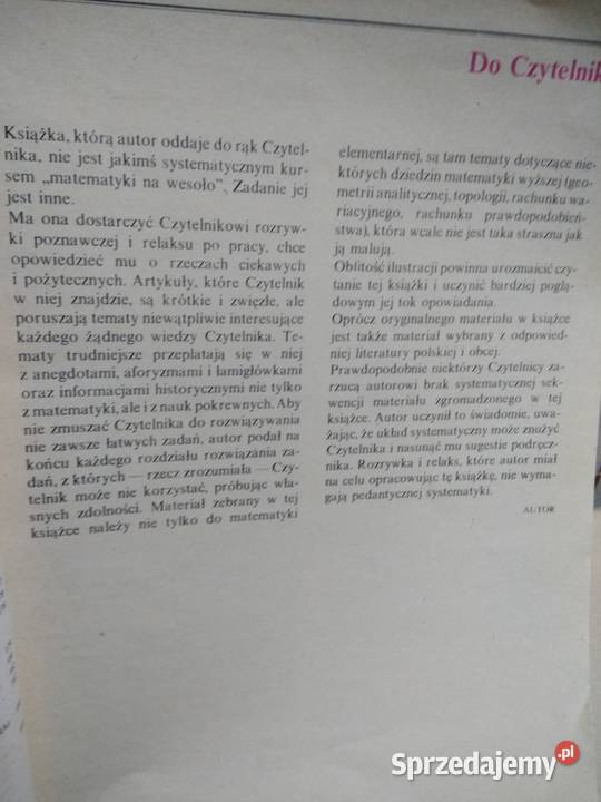 Rozrywka matematyka