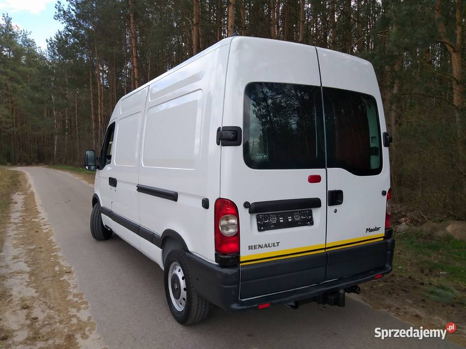 Ładny Renault Master z klimą drzwi na 2 strony z bezwypadkowy Odrzywół