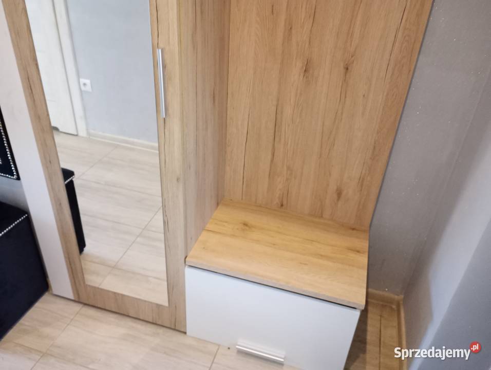 Garderoba do przedpokoju biała sonoma 120x42x204 42cm Dębica sprzedam