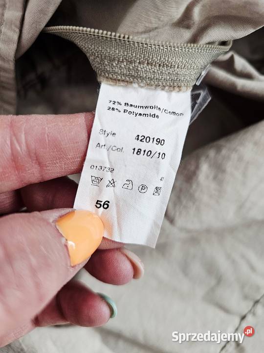 Kremowa kurtka vintage Camel Collection 56 Rozmiar XXL Łomianki Dolne