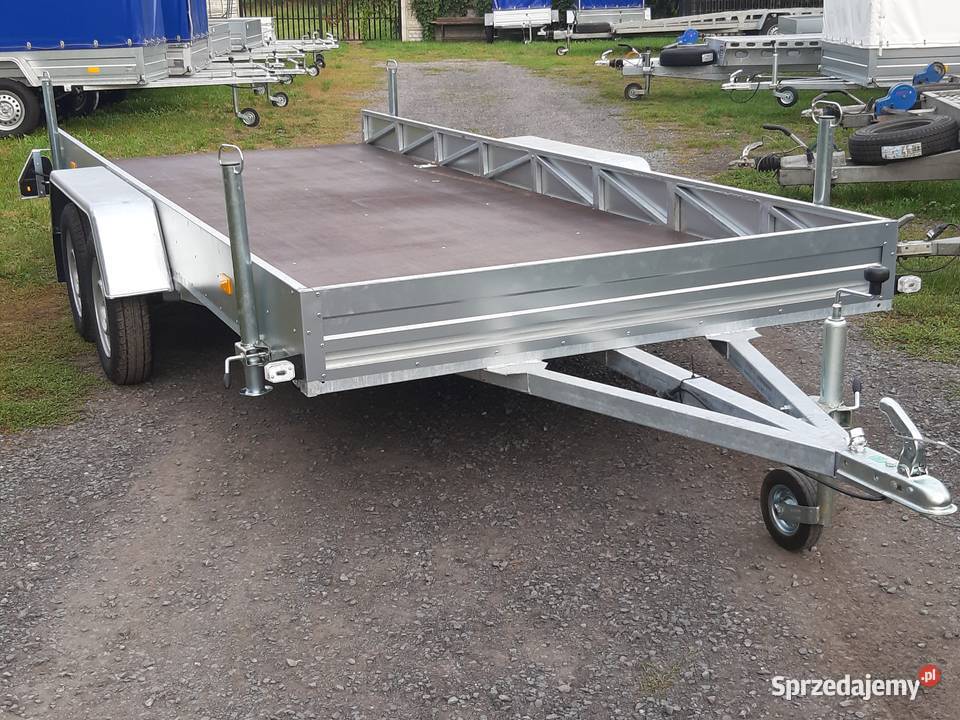 Przyczepka samochodowa 2oś 450x176 pod sauy K Do samochodów osobowych Kielce