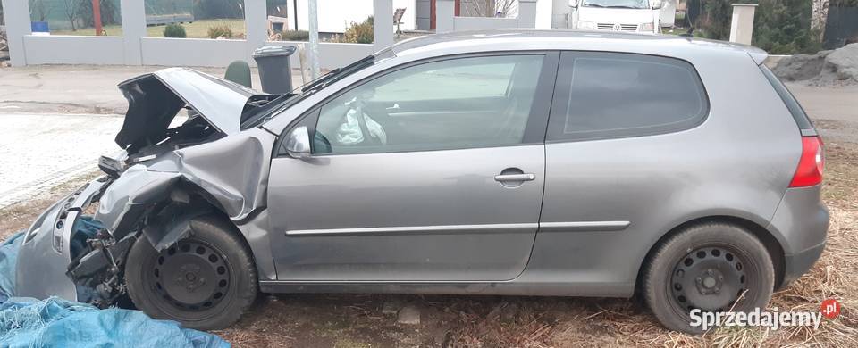 VW GOLF V 16 SR USZKODZONY dolnośląskie Żarów