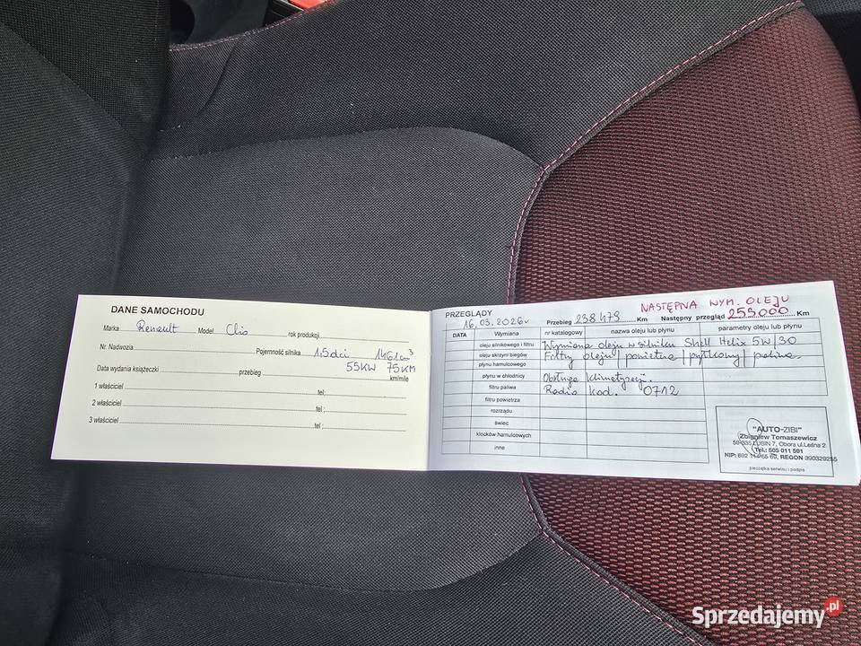 Renault Clio IV 15 KOMBI KRAJOWY światła do jazdy dziennej Osiek