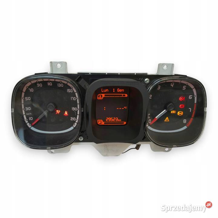 LICZNIK ZEGARY 0887766550 Fiat Panda III 09 osobowe Liczniki i zegary Chełm