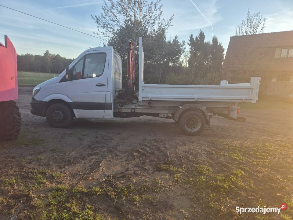 Mercedes Sprinter 515 wywrotka HDS bliźniak stan nieuszkodzony Bydgoszcz