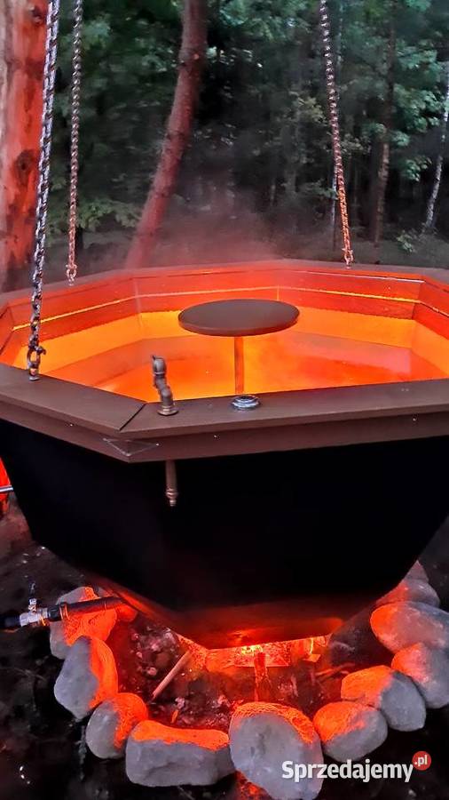 Kocioł do kąpieli SPA LAVA wanna stalowa kadź Wrocław sprzedam