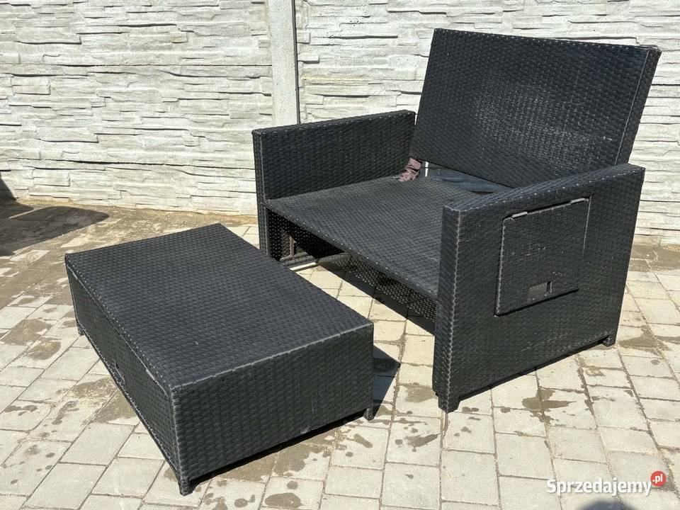 Niemiecka solidna Sofa rozkładana stolik Ostrów Wielkopolski
