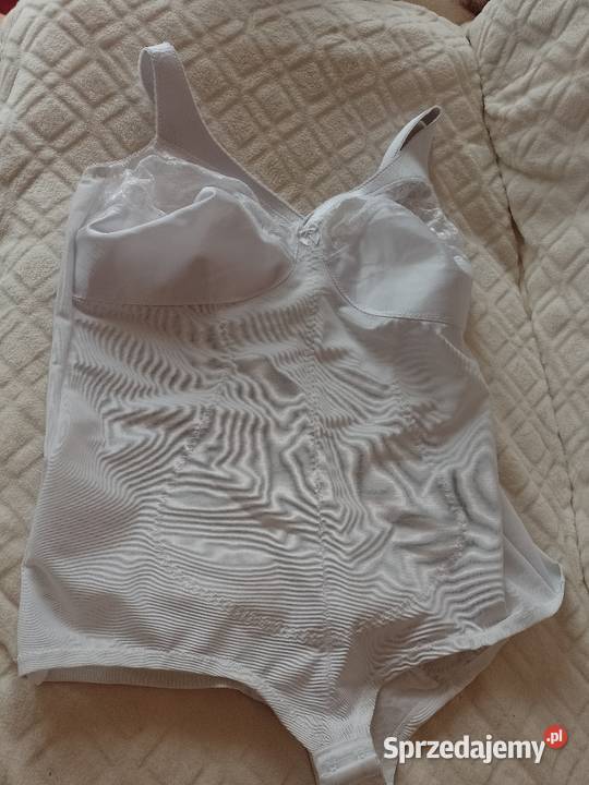 110C 484XL Ekskluzywne białe body modelujące z biały Kraków sprzedam