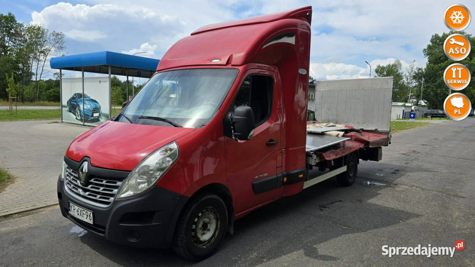 Renault Master 2017 uszkodzona Paka Pali Jeździ mazowieckie Karczew