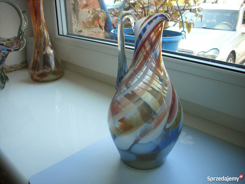 WazonLoft PRLKolorowe szkło sprzedam