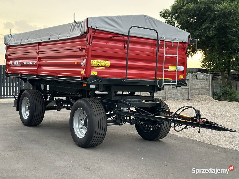 Przyczepa Rolnicza HL HW 3 Stronny Wywrot 6011 nieuszkodzony Koluszki sprzedam
