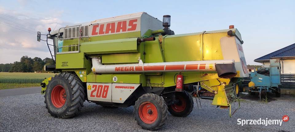 Sprzedam claas mega 208 1999 sprowadzony Zbożowe mazowieckie