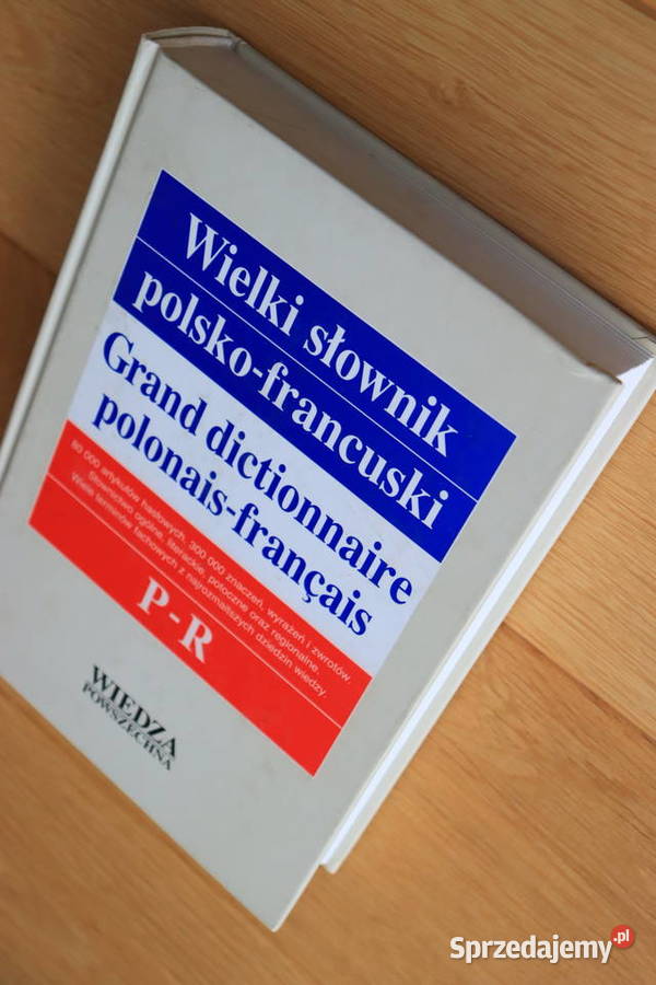 Wielki Słownik FrancuskoPolski Wiedza Powszechna Pozostałe Warszawa sprzedam