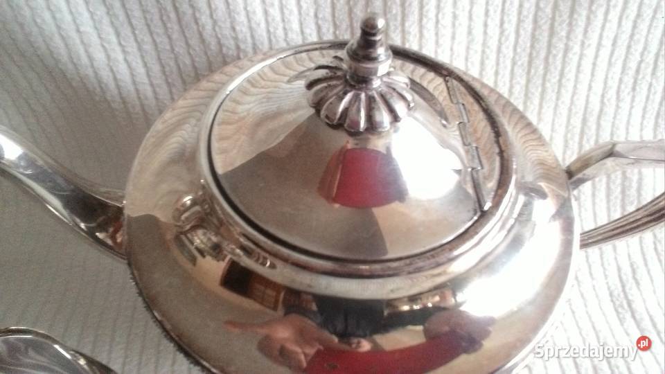 Stary Zestaw do Kawy Herbaty Alpha Plate Viners Płońsk