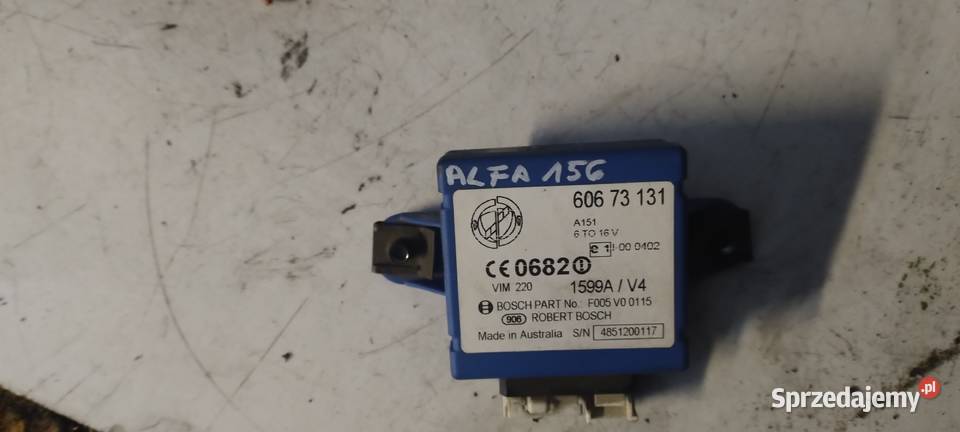 ALFA ROMEO 156 moduł 60673131 Kielce