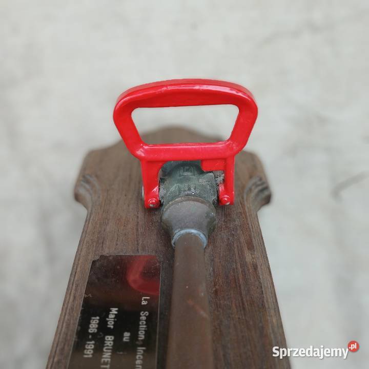 Straż pożarna strażak pamiątkowa stara Warszawa