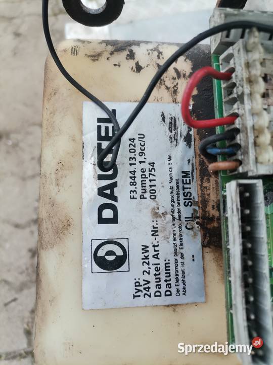 Silnik pompa rozdzielacz zbiornik windy dautel Białystok