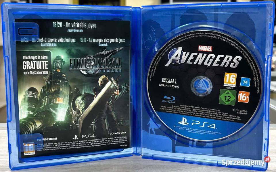 Gra 4 Marvel Avengers Elbląg