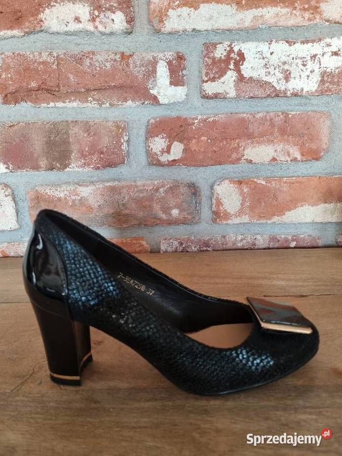 Czarne czółenka Nowe Czółenka Warszawa