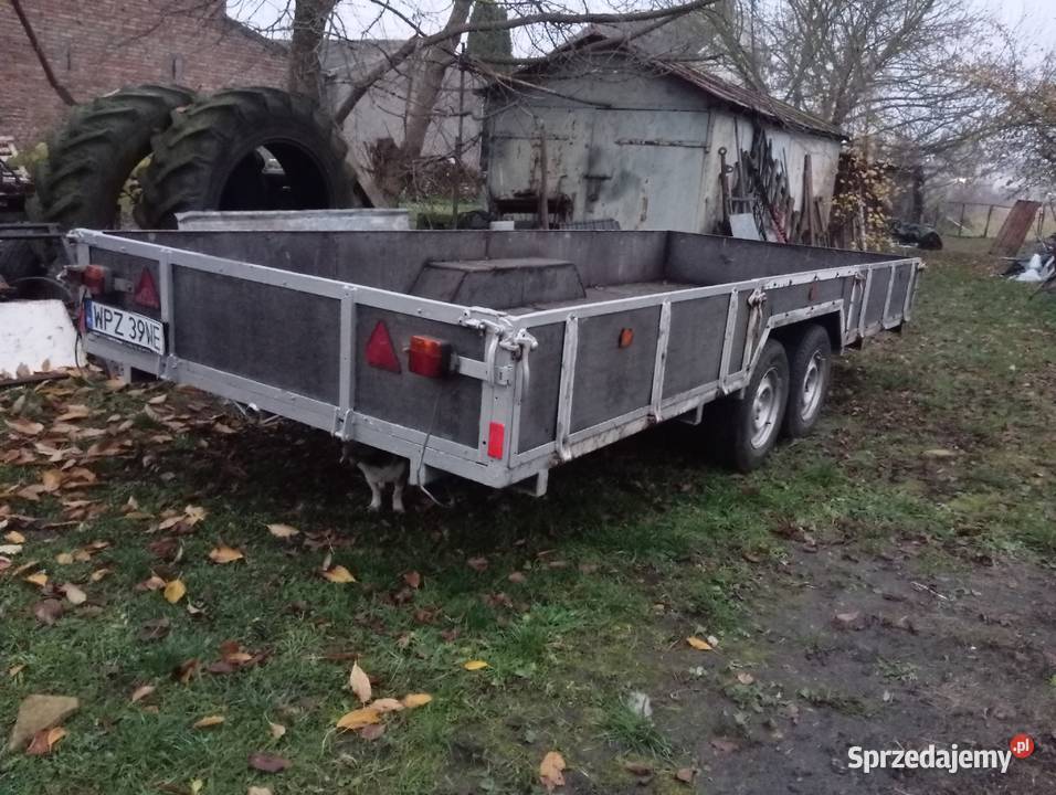 Sprzedam duża przyczepkę skrzyniowa smochodowa Przasnysz