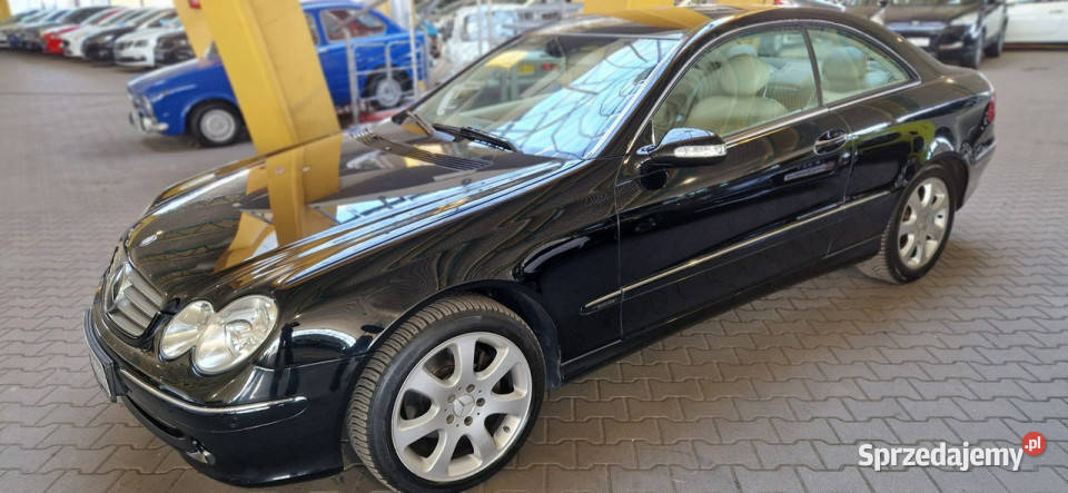 Mercedes CLK 270 OPIS SUPER STAN W209 2002 VAT marża śląskie Mysłowice