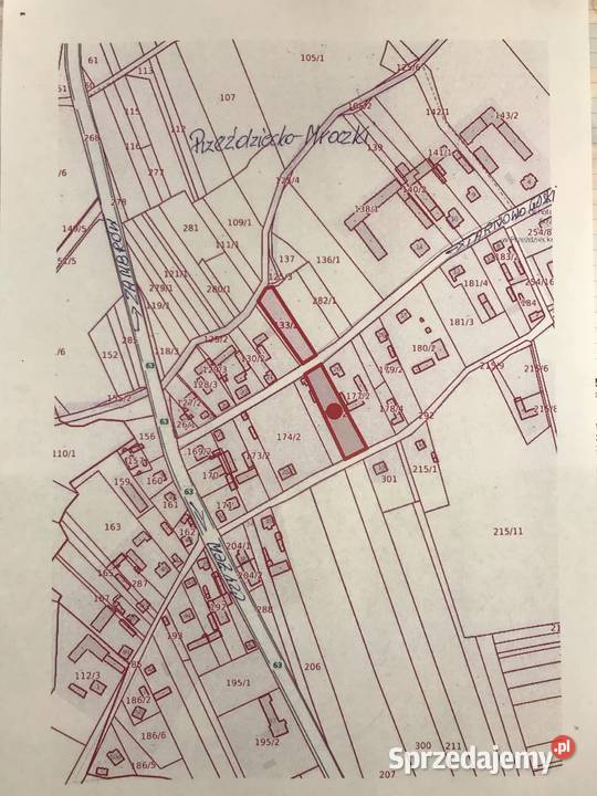 Dwie działki pod zabudowę gmina Zambrów 3600m2 Przeździecko-Mroczki