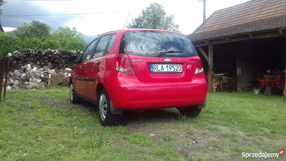 Sprzedam Chevrolet Aveo 2004r. 1.2lpg Rzeszów Sprzedajemy.pl