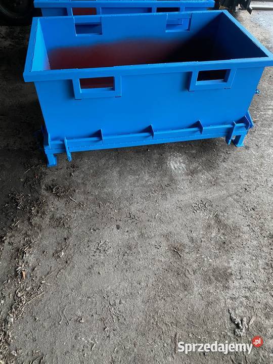 Kontener samowyładowczy 1 m3 otwierane dno