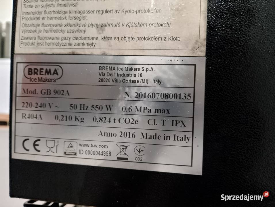 Łuskarka BREMA GB 902 A Gastronomia Wrocław