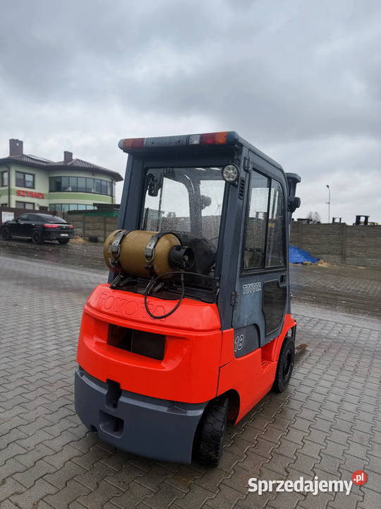 wózek widłowy TOYOTA 7FGF18 LPG 1800 Triplex Działoszyn