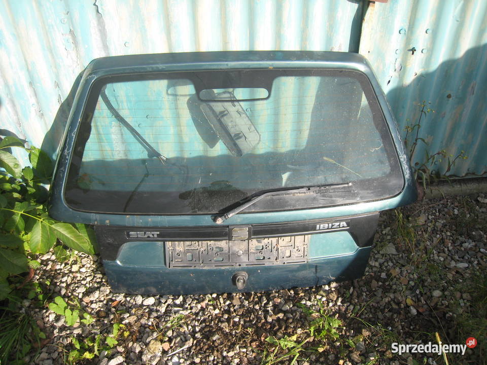 Klapa tylna tył Seat Ibiza II 9399 Zielona osobowe Kraków