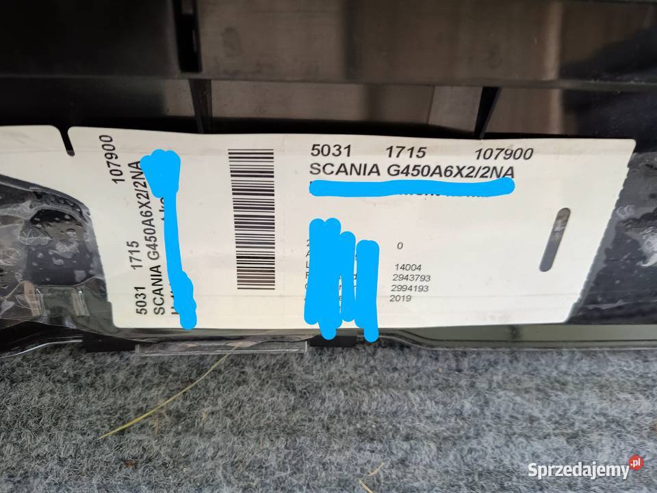 Licznik zegary Scania S świętokrzyskie Staszów