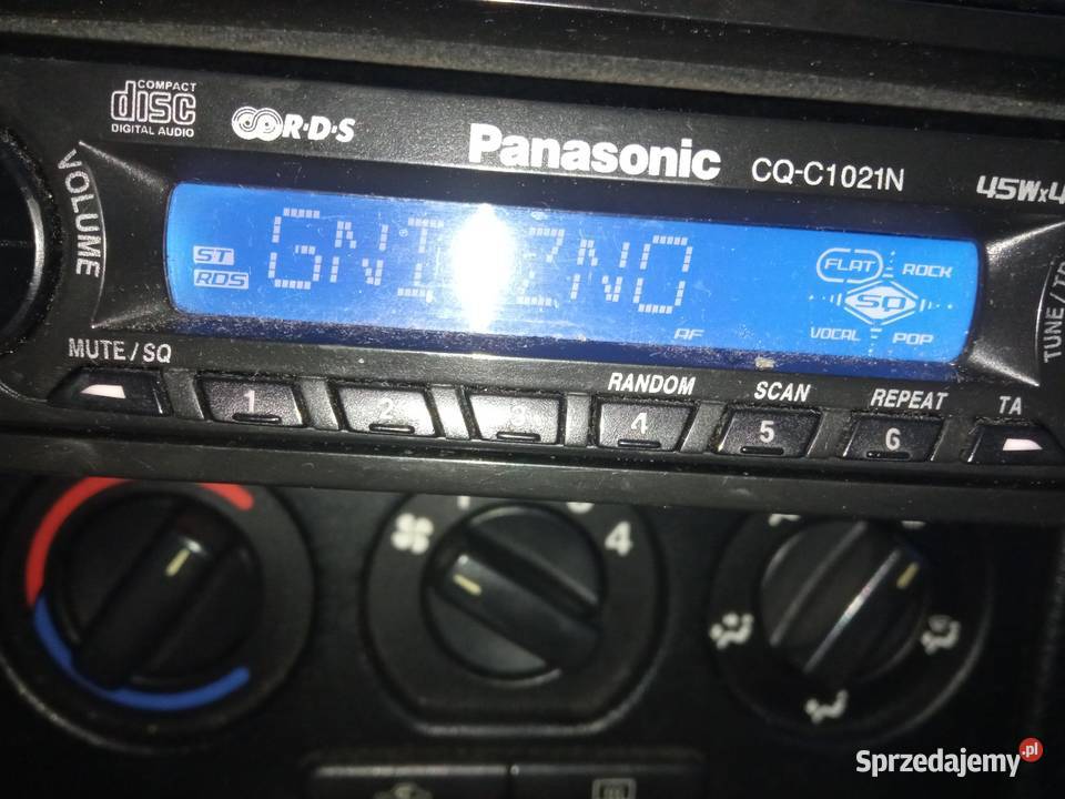 Radio samochodowe Panasonic CQ C1021N RDS Posługowo sprzedam