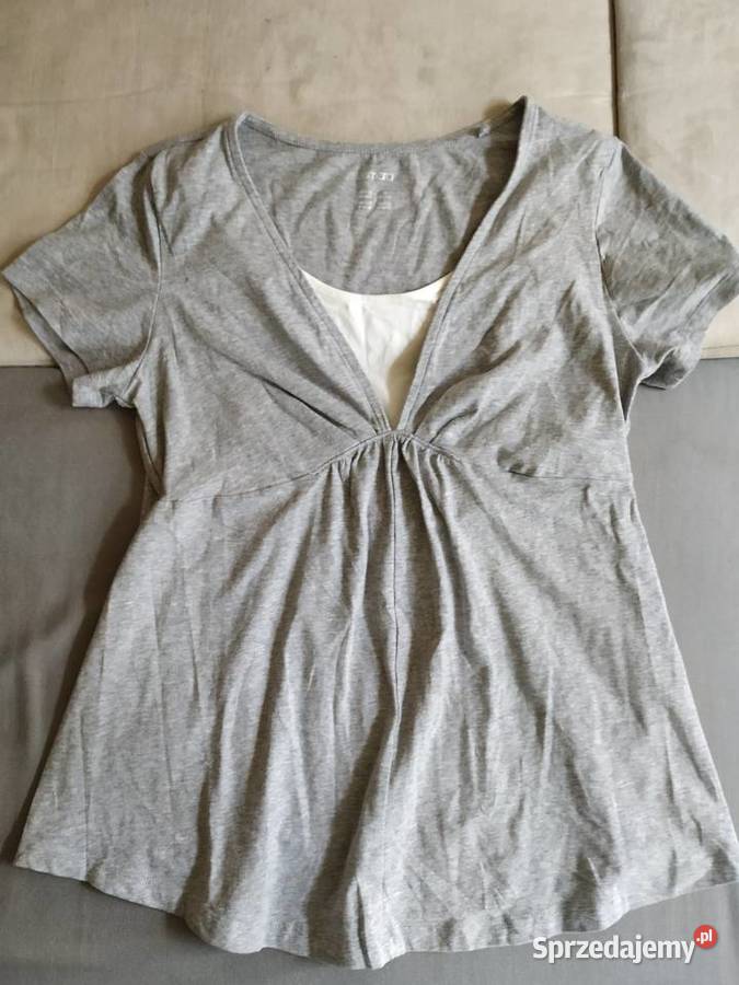 Spodnie bluzka ciążowe rozmiar 4042 jeans Dąbrowa