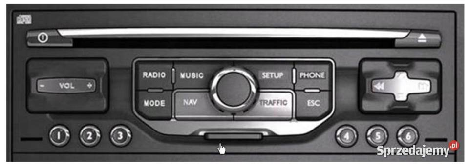 Naprawa Radio Peugeot Citroen 12m gwarancji Fabryczne Warszawa