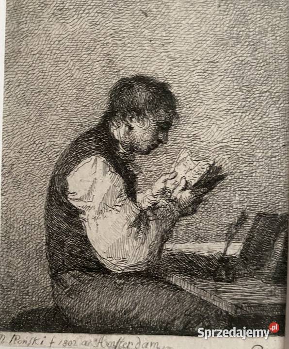 Michał Płoński17781812 Chłopiec czytający wielkopolskie