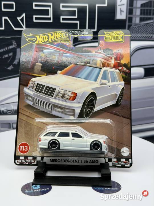 Hot Wheels Boulevard Mercedes E36 AMG BOX 06 Wrocław