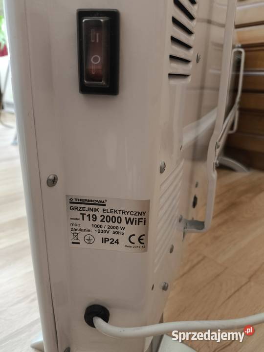 Grzejnik elektryczny THERMOVAL T19 2000W WiFi Grzejniki śląskie Gliwice