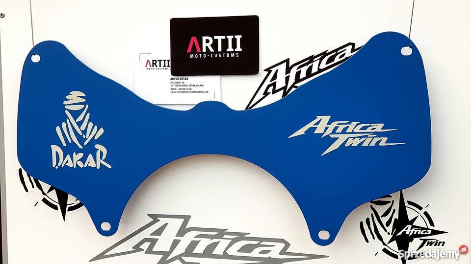 Forkshield METAL AfricaTwin ATS DGS DA BLUE Piątkowiec