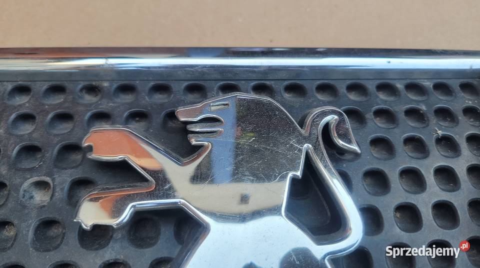 PEUGEOT 3008 ZNACZEK EMBLEMAT ZDERZAKA ATRAPA Ruda Śląska